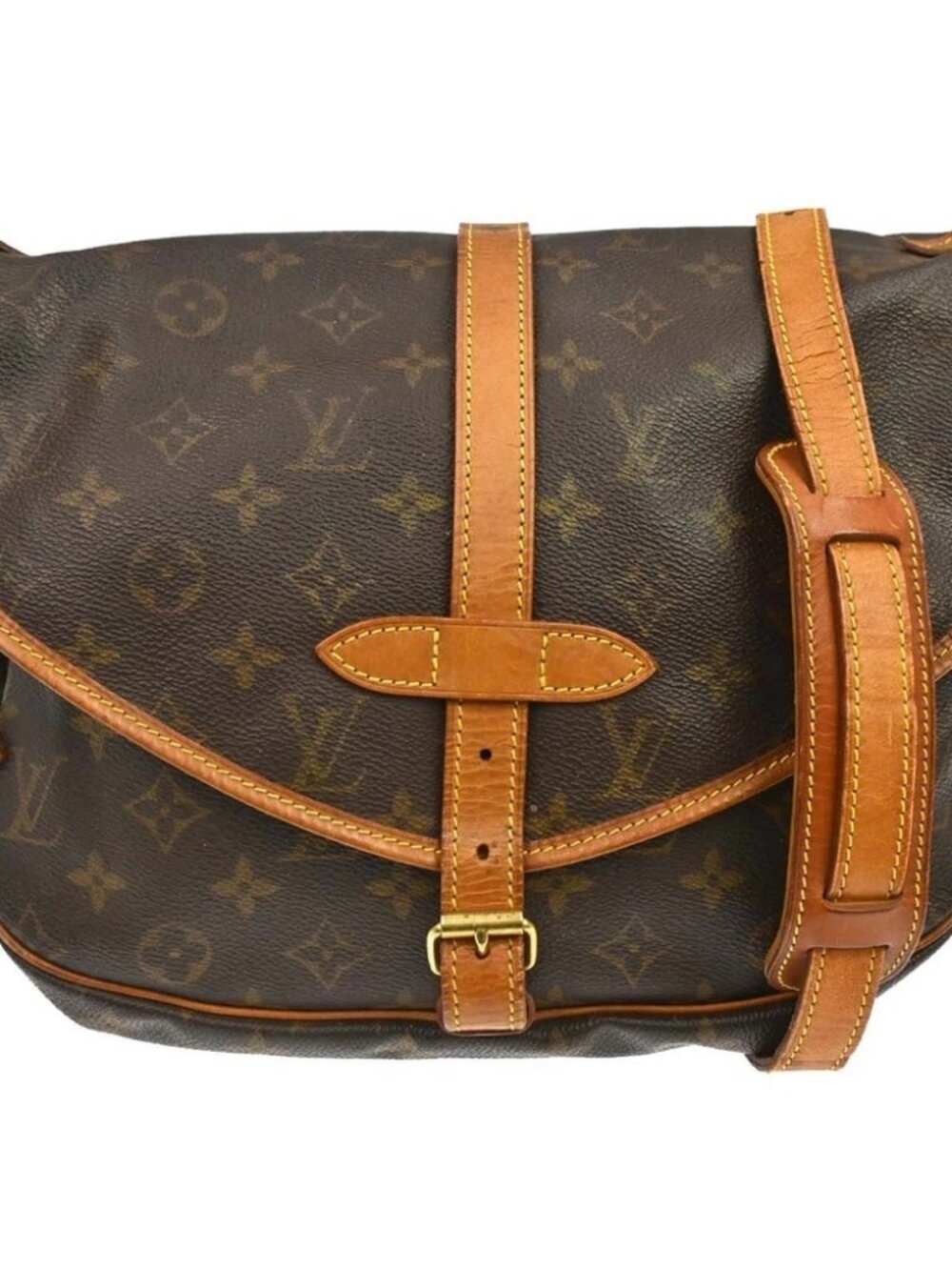 LOUIS VUITTON MONOGRAM SAUMUR 30 MESSENGER BAG